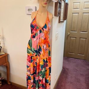 New Multi color sun dress!size Medium two of same dress other is xs